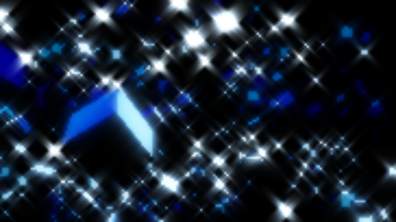 Blur image finally obtained